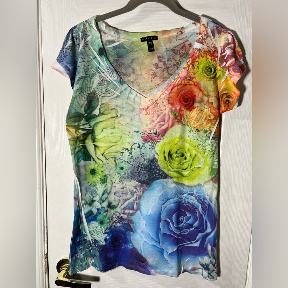 Fang Floral top XL
